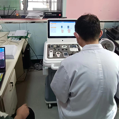 上禾SH-T16健康體檢一體機裝機德州市社會福利中心