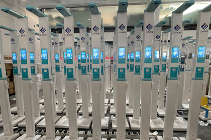 襄陽首批交付移動(dòng)醫(yī)療衛(wèi)生服務(wù)車，上禾科技111臺(tái)SH-600G智能秤功不可沒！