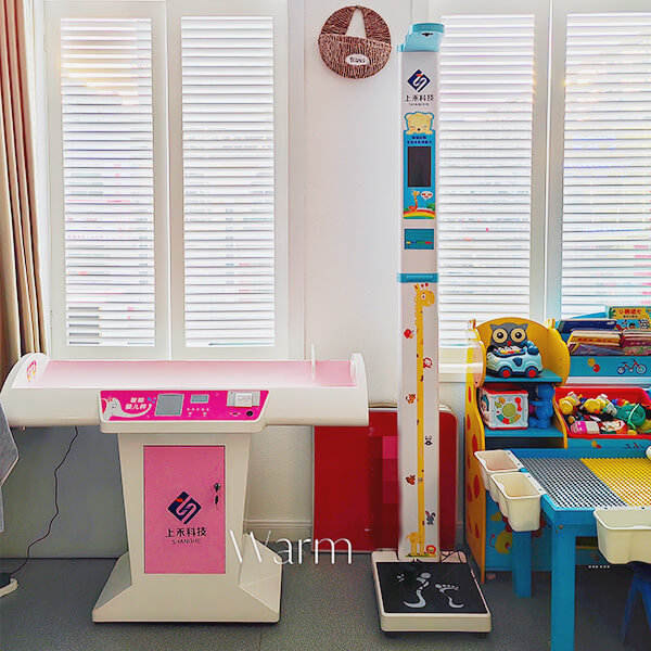 SH-3008醫(yī)用嬰幼兒身高體重測(cè)量?jī)x（帶柜子）